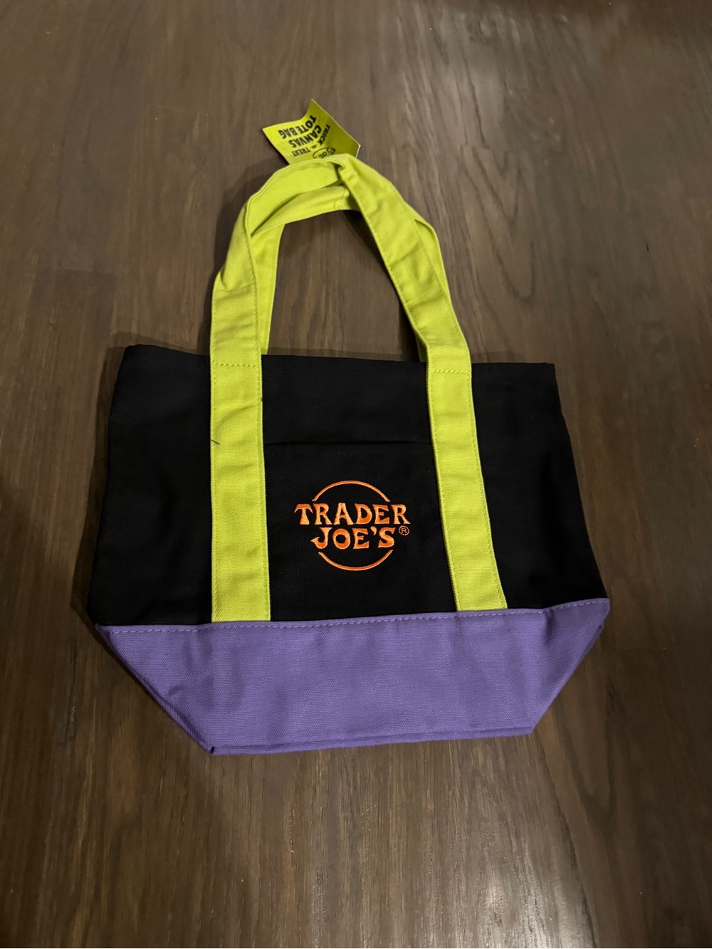 Trader Joe’s Halloween small tote bag Limited edition New with tag